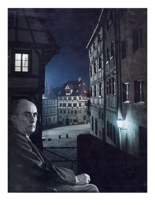 Hommage à Kassák Lajos, 1981., paper, collage, 265 x 205 mm