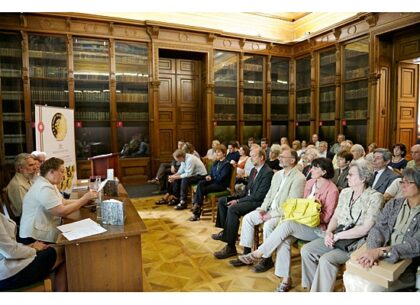 Book presentation and medal exhibition in the Széchenyi Hall of the Hungarian National Museum May 24, 2012