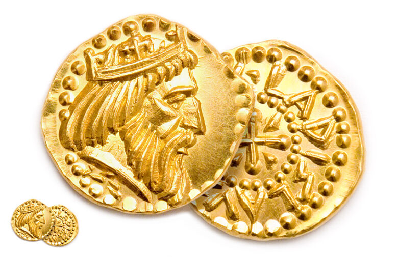 Saint Ladislas, obverse - reverse, 1991., gold, struck, 21 mm