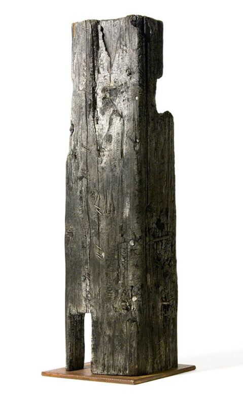 Kékszakállú herceg vára, 2008., fa, vas, vegyes technika, 43 cm