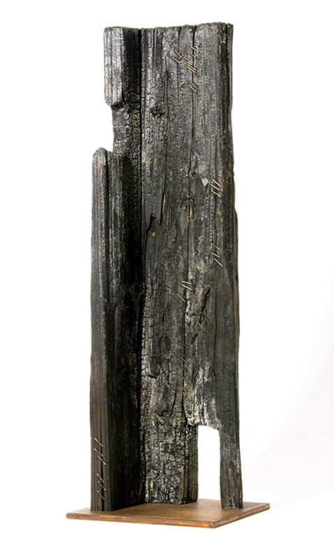 Kékszakállú herceg vára, 2008., fa, vas, vegyes technika, 43 cm