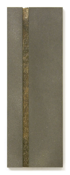Relief CIII., 2011., wood, mixed media, 40 x 14 cm
