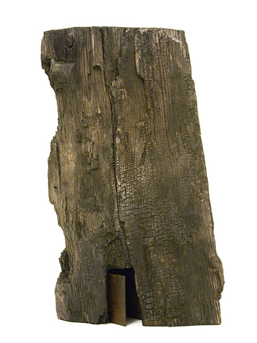 Erőd, 2011., fa, vas, vegyes technika, 40 cm