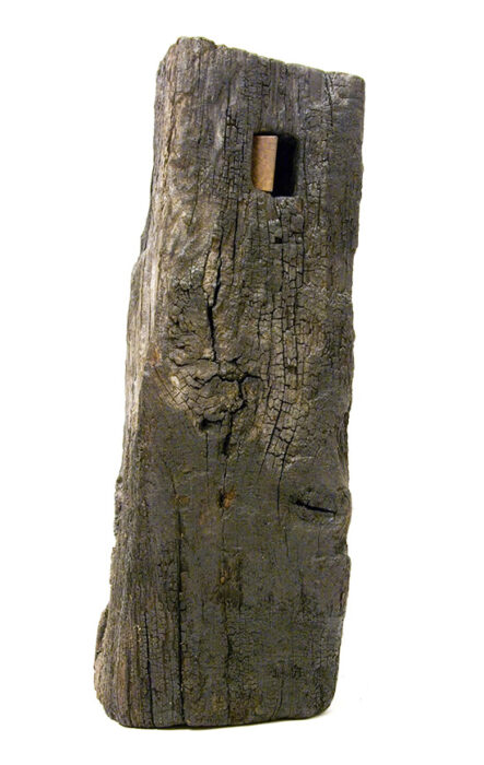 Tower, I., 2011., wood, iron, mixed media, 44 cm