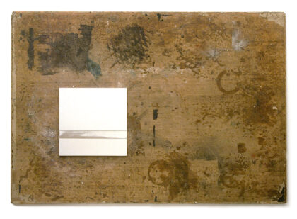 Relief CXVI., 2013., wood, mixed media, 100 x 150 cm