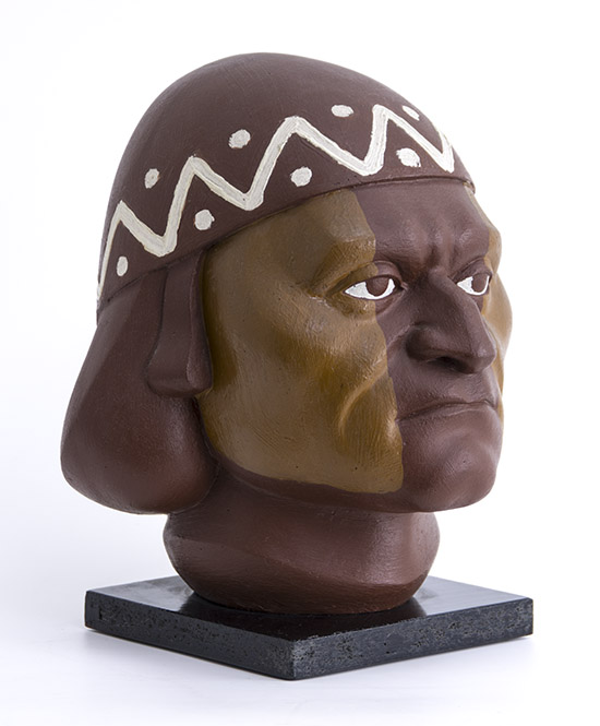 Indián férfi, 1979., műanyag, 27 cm