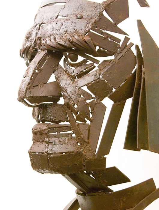 Franz Liszt, 2011., iron, welded, 160 cm