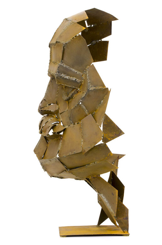 Görgei Artúr - változat, 2016., acéllemez, 60 cm