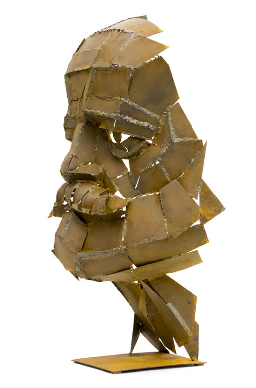 Görgei Artúr - változat, 2016., acéllemez, 60 cm