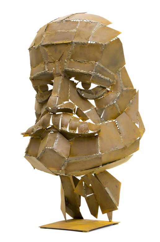 Görgei Artúr - változat, 2016., acéllemez, 60 cm