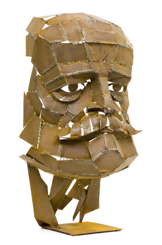 Görgei Artúr - változat, 2016., acéllemez, 60 cm