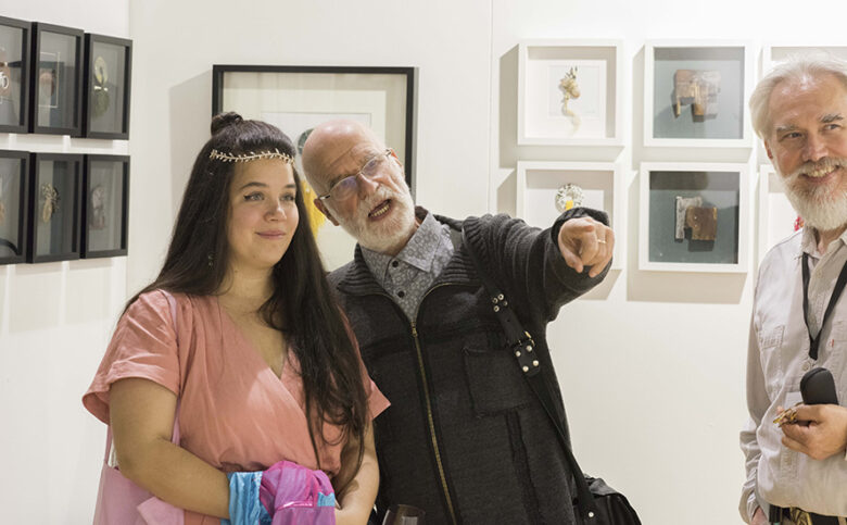 Art Market Budapest 2019, Beke László, ifj. Szlávics László, fotó: Botos Péter