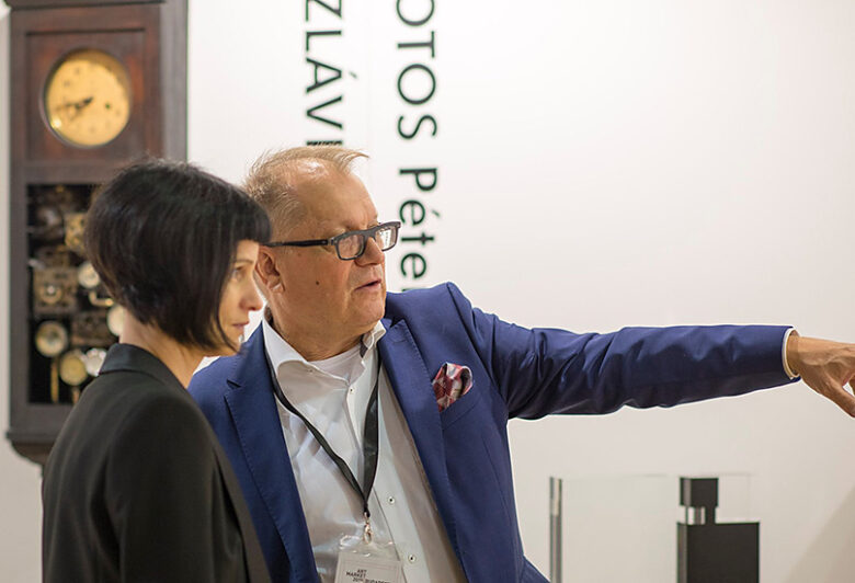 Art Market Budapest 2019., Robitz Anikó, Barabás Lajos, fotó: Botos Péter