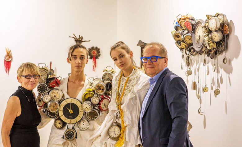 Art Market Budapest 2018., Koós Ágnes, Murakami Patrick, László Emese, Barabás Lajos, fotó: Botos Péter