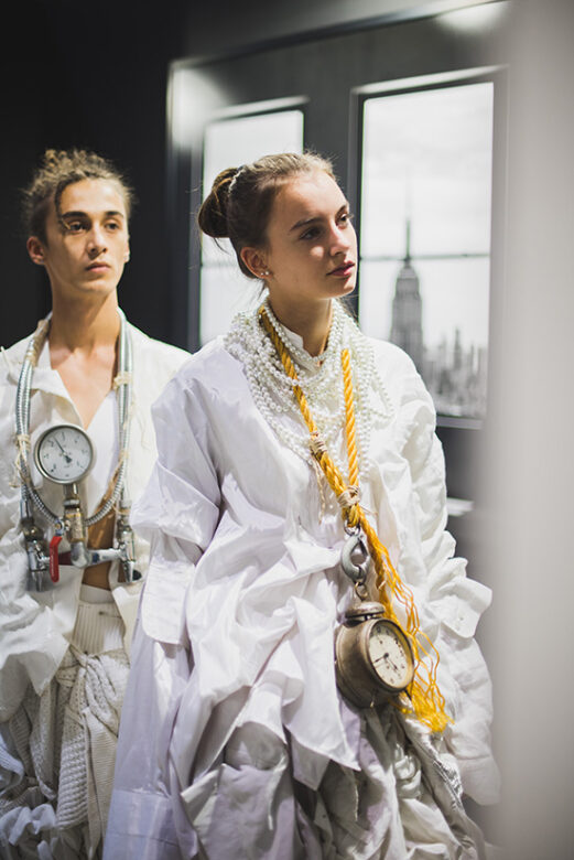 Art Market Budapest 2018., Murakami Patrick, László Emese, fotó: Kakas Mihály