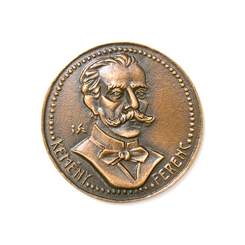 Kemény Ferenc - díj, 1995., bronz, öntött, 100 mm, Országos Testnevelési és Sporthivatal
